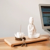 Tượng Quan Âm ngồi 14cm