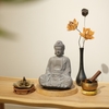 Tượng A Di Đà áo xám