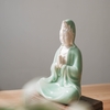 Tượng Quan Âm ngồi 14cm