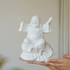 Tượng Di lặc ngồi 21cm