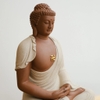 Tượng A Di Đà ngự đài sen