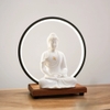 Tượng A Di Đà gốm 20cm