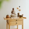 Tượng A Di Đà ngự đài sen