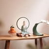 Tượng Quan Âm cầm dương liễu