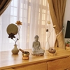 Tượng A Di Đà áo xám