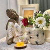 Tượng An Nhiên áo hoa