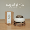Lư trầm gốm trắng