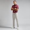 ÁO POLO PATCHWORK FLORAL TECH JERSEY