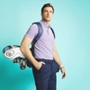 ÁO POLO FEEDER STRIPE TECH JERSEY BUTTON DOWN COLLAR