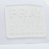 NÓN MONOCHROME PRAY FOR BIRDIES STRETCH TWILL SNAPBACK