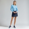 ÁO POLO COLOUR BLOCK SILKY TECH NYLON QUARTER ZIP