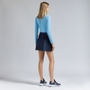 ÁO POLO COLOUR BLOCK SILKY TECH NYLON QUARTER ZIP