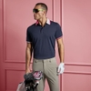 ÁO SILKY PIQUÉ CONTRAST BANDED SLEEVE POLO