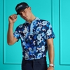 ÁO POLO PATCHWORK FLORAL TECH JERSEY