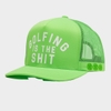 NÓN GOLFING IS THE SH*T INTERLOCK KNIT TRUCKER