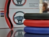 bọc vô lăng vân carbon