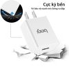 Combo củ sạc Bagi 5V-2A dây Lightning dài 1m CB-I52