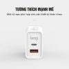 Củ sạc nhanh Bagi chuẩn PD Type-C 18W CE-PD18 màu trắng