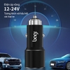 Củ sạc nhanh ôtô 2 cổng PD20W