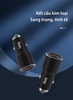 Củ sạc nhanh ôtô 2 cổng PD20W