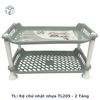 Kệ chữ nhật nhựa TL205 - 2 Tầng 1