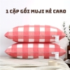 1 Cặp Gối Nằm Muji Kẻ Sọc Caro-2