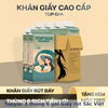 Topgia: 1 thùng 6 gói Giấy rút Sắc Việt