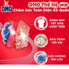 Unilever: Nước Giặt OMO Matic cửa trên sạch thơm vượt trội túi 3.7kg