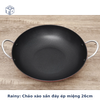 Rainy chính hãng: Chảo xào sần đáy ép miệng 26cm