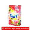 Unilever: Bột giặt hương nước xả vải ngát hương xuân Surf túi 800g