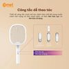 Comet: Vợt muỗi điện gấp gọn thông minh CP048