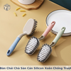 Bàn Chải Chà Sàn Cán Silicon Xoắn Chống Trượt