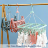 Móc Chùm Nhựa 24 Móc Dạng Chữ Nhật
