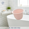 TL: Gáo nước nhựa 27.5x15x11cm