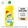Unilever: Nước rửa chén Sunlight chanh chai 750g