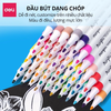 Deli: Hộp 24 cây bút màu Marker Acrylic ColoRun EC189-24