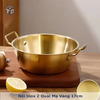 Nồi Inox 2 Quai Mạ Vàng 17cm