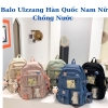 Balo Ulzzang Hàn Quốc Nam Nữ Chống Nước 2
