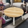 Bàn Trà Tròn Sofa Ngồi Bệt Gấp Gọn 4 chân 4