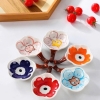Bát Đựng Nước Chấm Hình Bông Hoa Có Tay Cầm 2