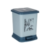 Việt Nhật - Mã 8031: Thùng đựng rác vuông bật nắp có nắp đậy 7L 2