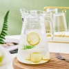 BÌNH ĐỰNG NƯỚC DELI GLASS THỦY TINH 1580ML VÂN SỌC 2