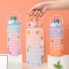 Bình Đựng Nước Thể Thao 2L Có Vạch Báo Giờ Tiện Lợi 2