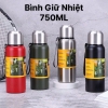 Bình Giữ Nhiệt Double Wall Nắp Bạc 750ML