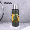Bình Giữ Nhiệt Double Wall Nắp Bạc 750ML
