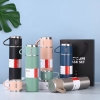 Bình nước giữ nhiệt lõi inox tặng kèm 2 cốc full box