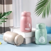 Bình Nước Hình Thỏ 400ML Mã 12 có dây đeo