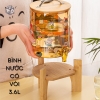 Bình Nước Hổ Phách Có Vòi Kèm Đế 3.6L-1