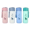 Bình Nước Lõi Thủy Tinh 450ML Hình Hươu 3
