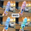 Bình Nước Phi Hành Gia 700ML Kèm Ống Hút và Quai Xách Tiện Lợi 2